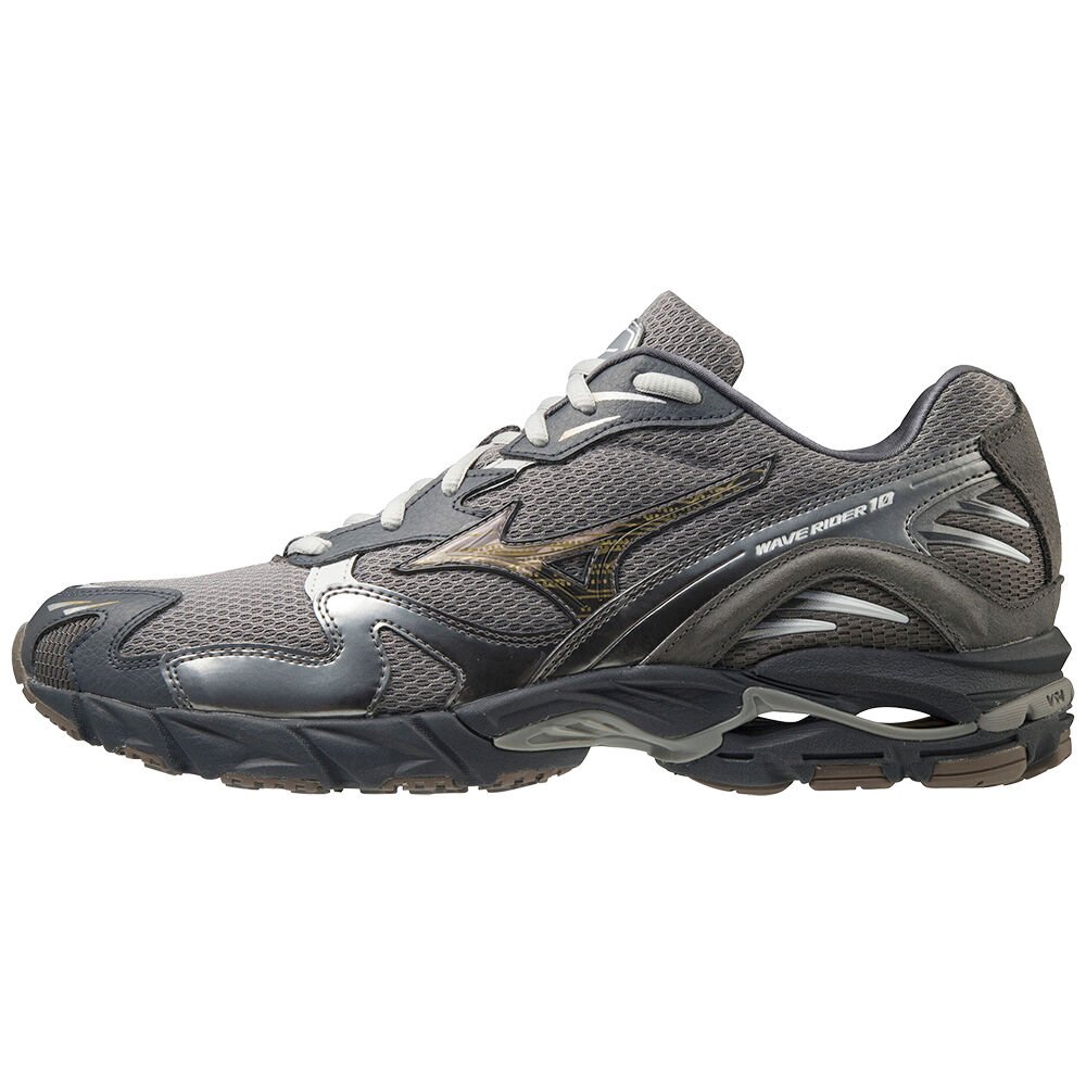 Mizuno Wave Rider 10 Női Teremcipő Szürke ZHR912807